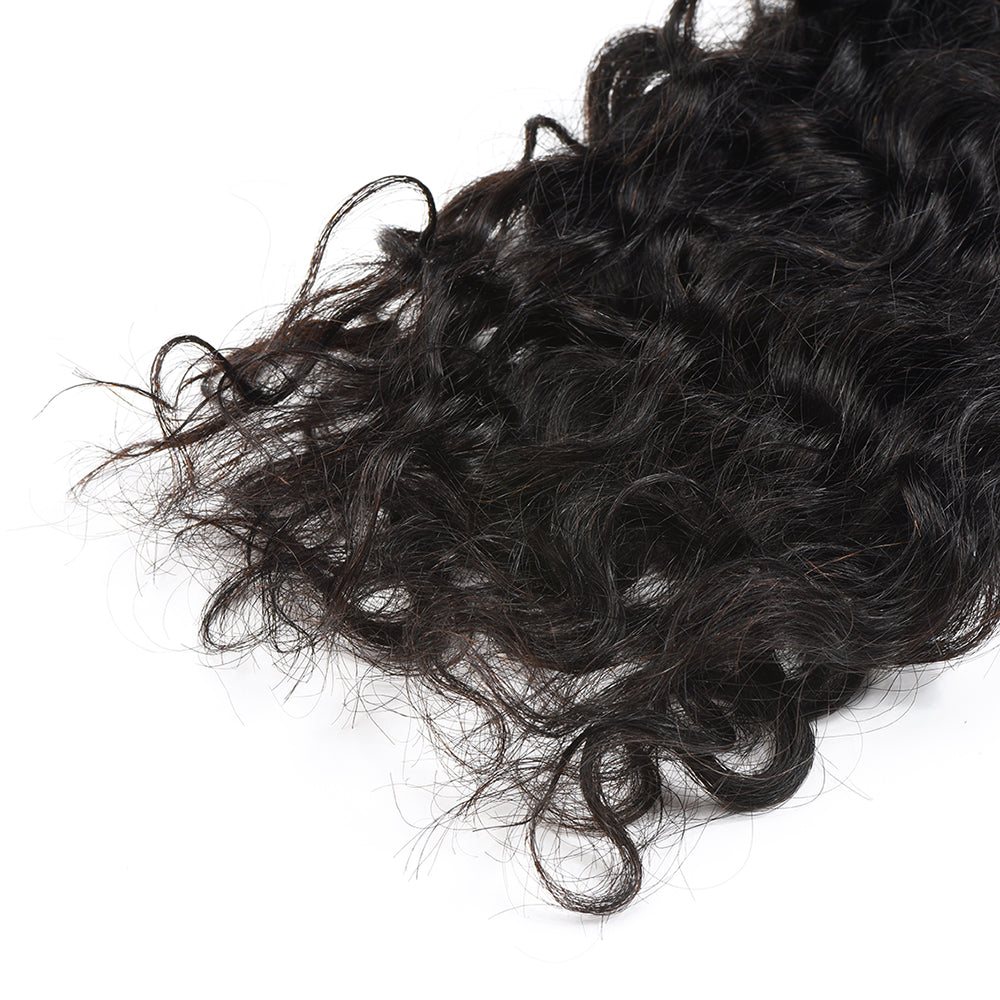 Burmese Curly Virgin Hair Bundles Curly Hair Extension-12A