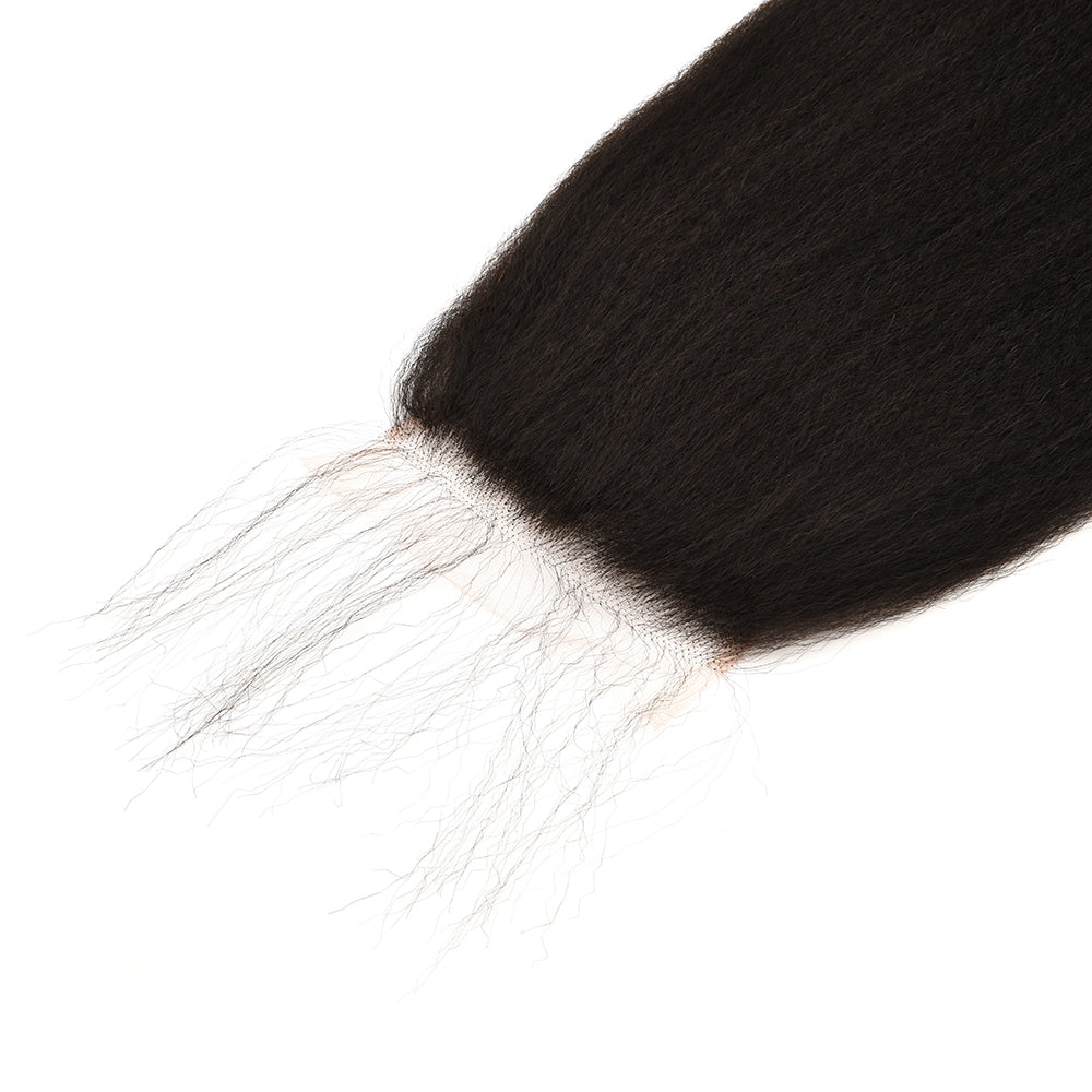 5X5 Yaky Texture Real Invisible HD Lace Closure Virgin Hair