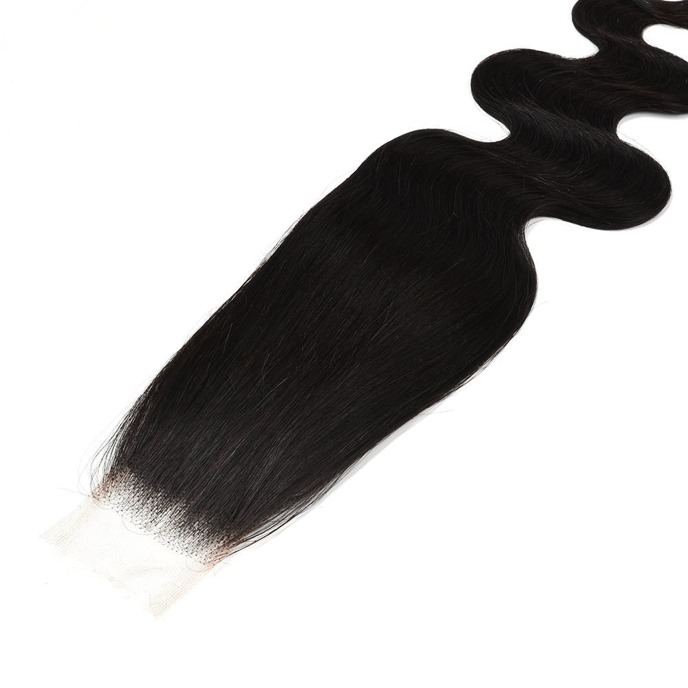 2X6 Real HD Swiss Closure Bodywave Style Best Human Hair Film Lace