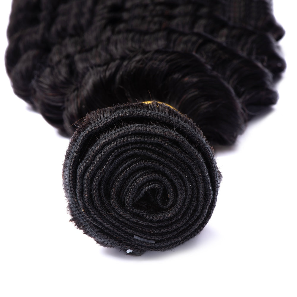 Deep Wave Style 100% Virgin Remy Hair Bundles-12A