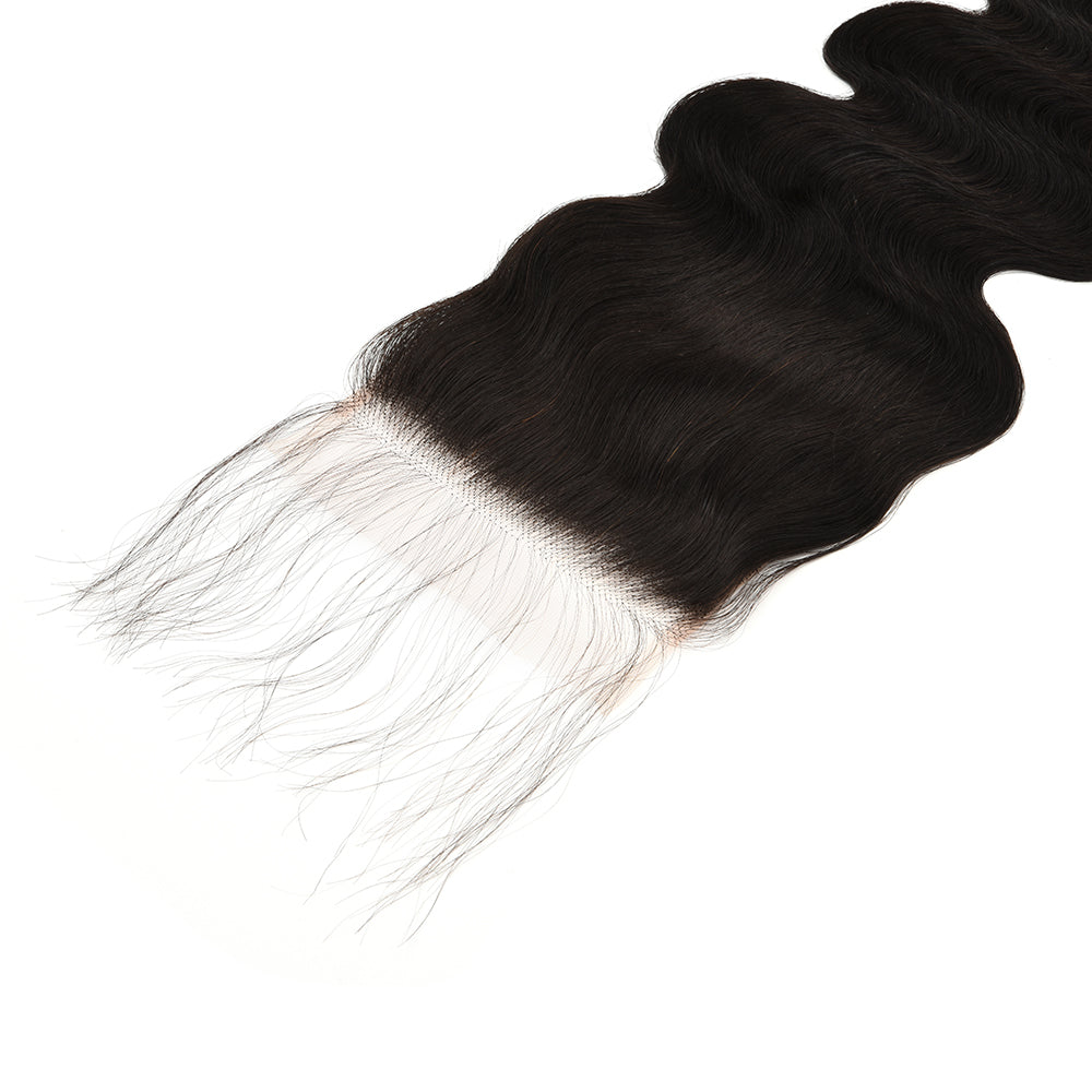 5×5 Body Wave Melted Invisible Swiss HD Lace Closure Virgin Hair