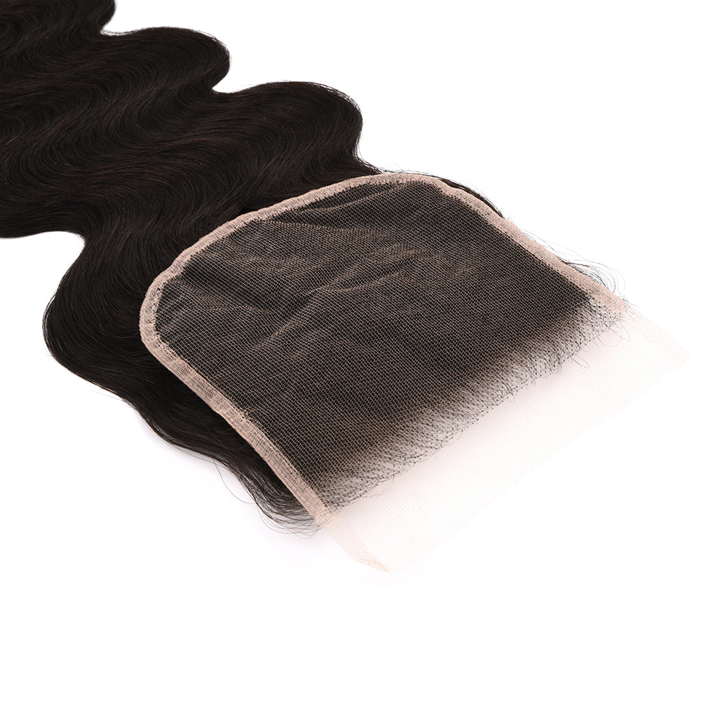 5×5 Body Wave Melted Invisible Swiss HD Lace Closure Virgin Hair
